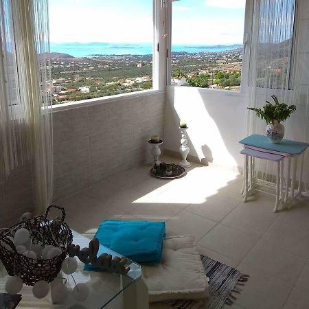 Outstanding Panoramic View, 10΄ Beach, 20΄ Airport Olimbos 외부 사진