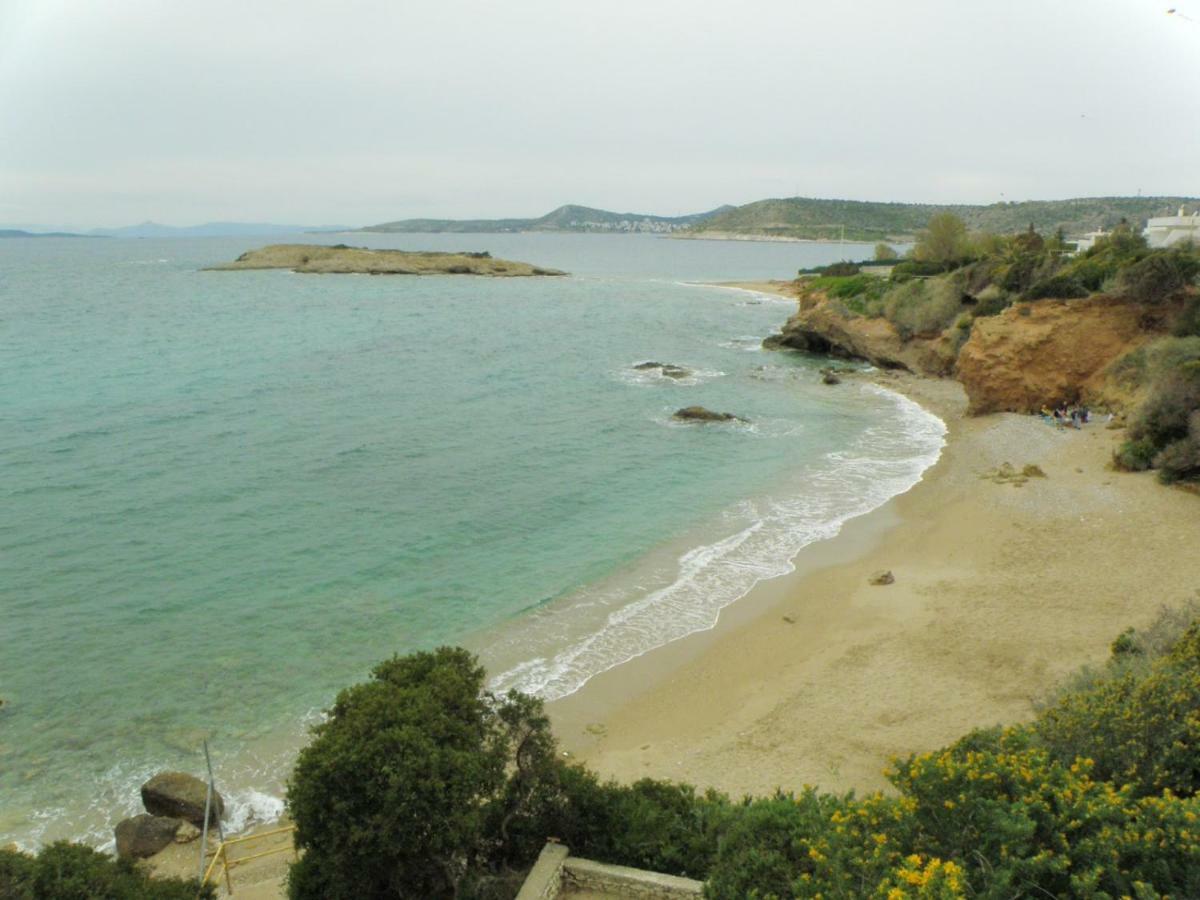 Outstanding Panoramic View, 10΄ Beach, 20΄ Airport Olimbos 외부 사진