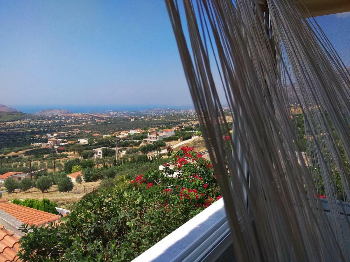 Outstanding Panoramic View, 10΄ Beach, 20΄ Airport Olimbos 외부 사진